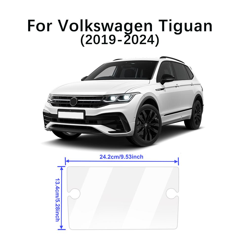 Tempered Glass Screen Protector for VW Tiguan 2019-2024 GPS Navigation Display Interior Accessory