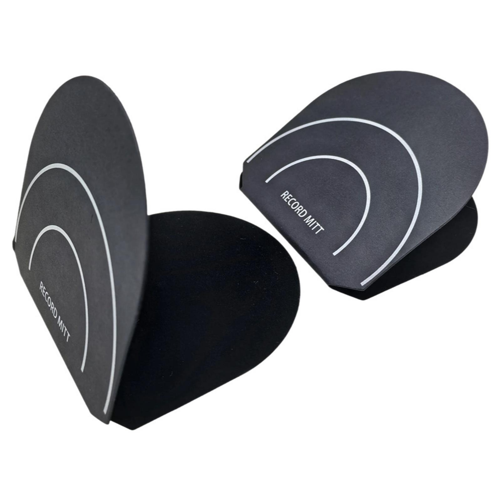 

Soft Lined Record Storage Case Anti Scratch Handler & Gripper Record Protections And Modern Aesthetic чёрный