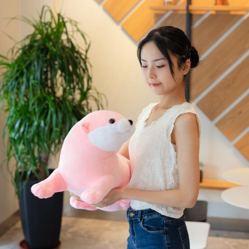 Cute Otter Doll Plush Toy Sea Otter Doll Pillow
