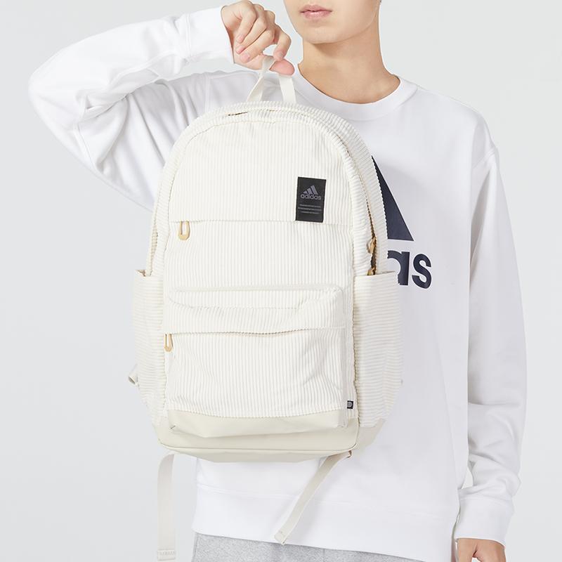 Adidas Polyester Backpack Regular Unisex White Adidas HI3500