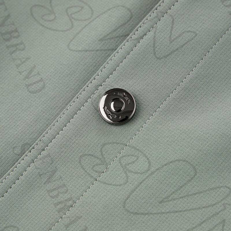 Septwolves Men's Printed Workwear Lapel Jacket