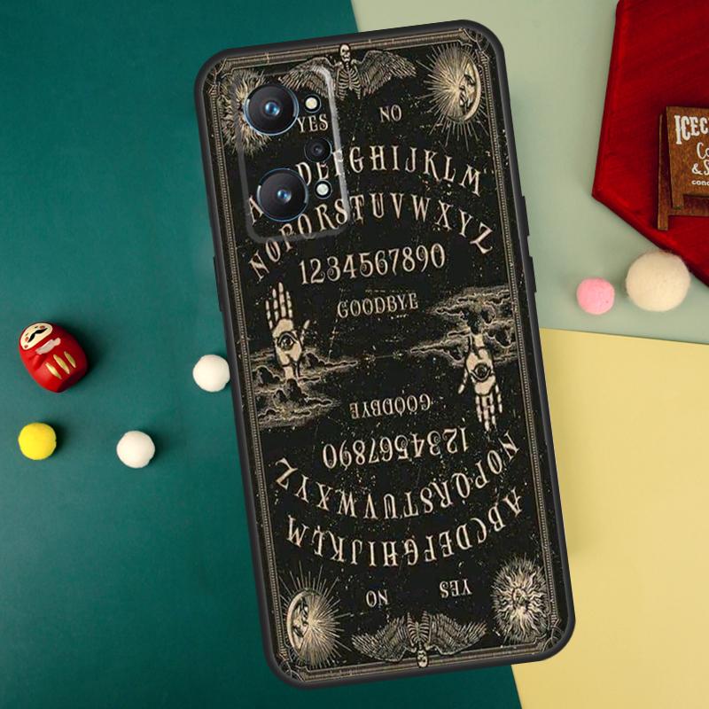 Ouija Board For Realme 10 11 12 13 14 Pro Plus C67 C65 C63 C61 C55 C53 C51 C35 C71 C75 GT7 15 Pro Case