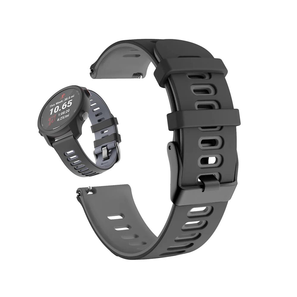 20mm 22mm Silicone Strap for Garmin Forerunner 265/265S/Venu3 Sport Replacement Band For HUAWEI Watch GT5 46mm 5 Pro Bracelets