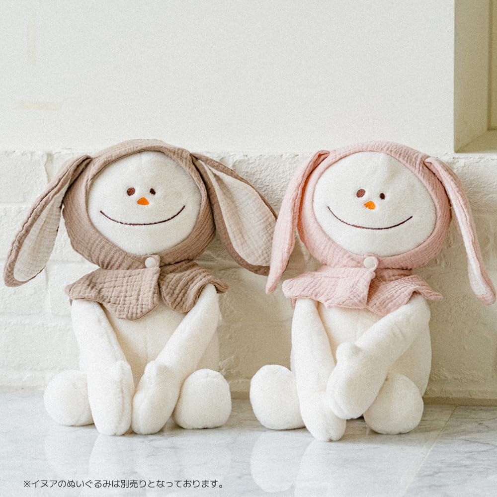 Inua Plush Bonnet Fluffy Dragon Animal First Soft to the Perfect for and Cute Gift for Baby Baby Baby Solo Sleeping Dreamland Hat/Rabbit Hat/Brown.