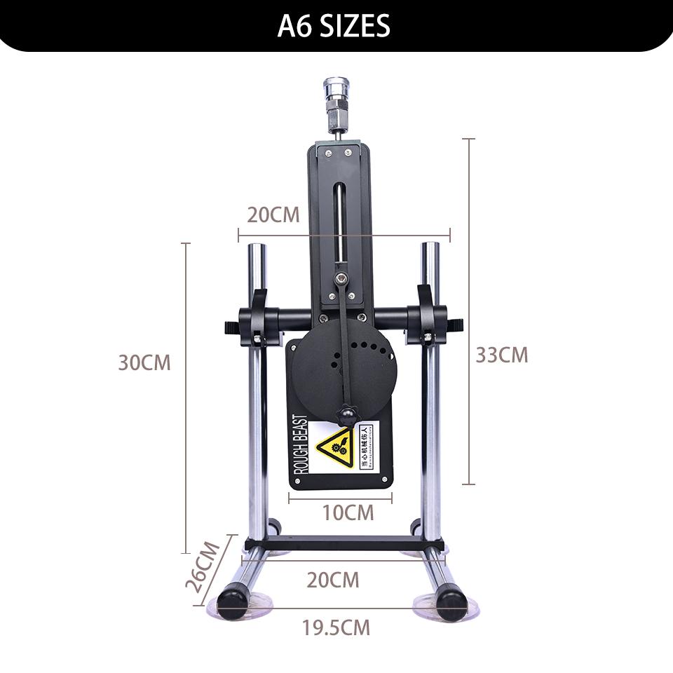 Sex Machine ROUGH BEAST Remote Control Quiet 360 Agree Adjustable Masturbation Machine for Women Men