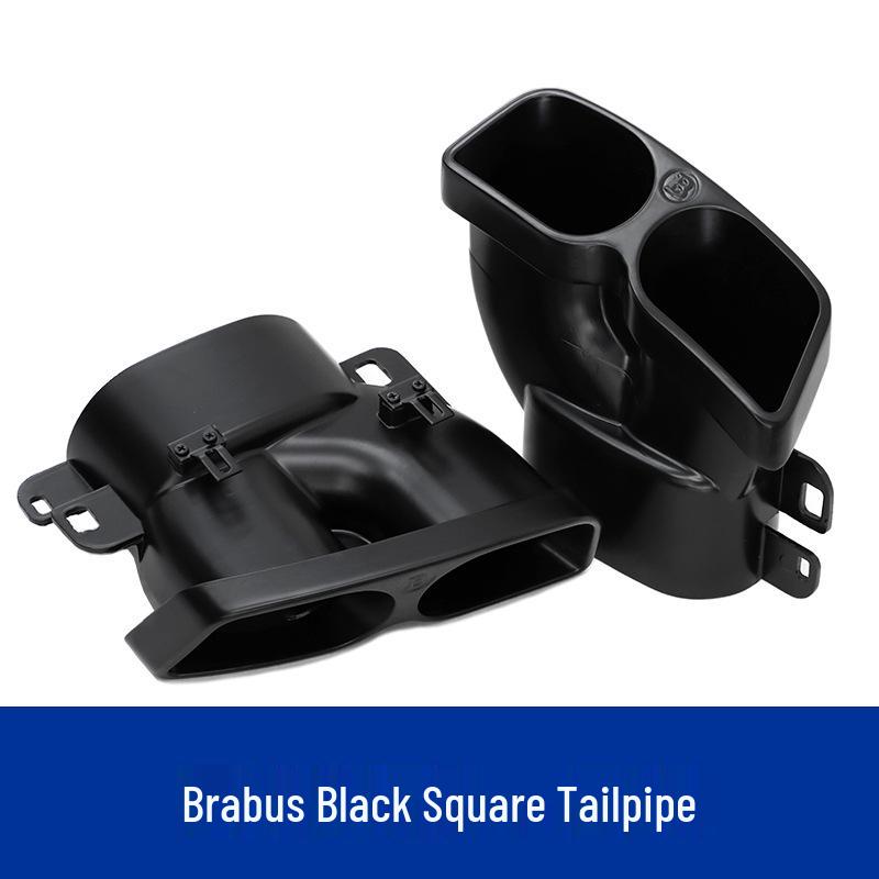 Compatible Mercedes-Benz Brabus Tailpipe for C-Class W205, E-Class W212/W213, S-Class W222 Exhaust Modification