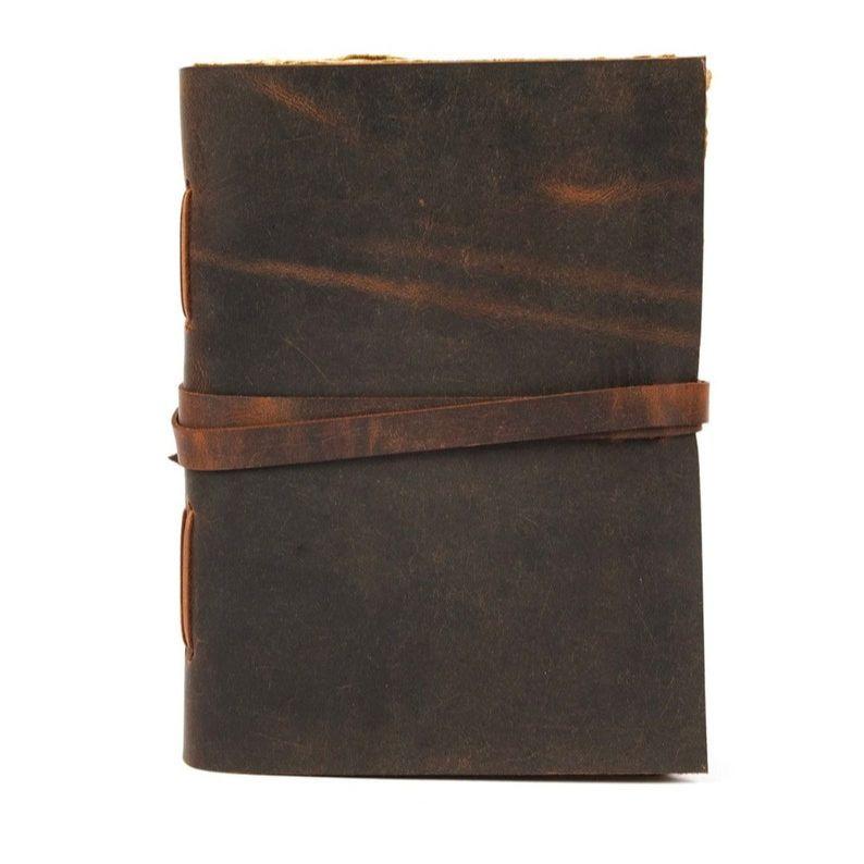 A5 Leather Journal Notebook Sketch Book Travel Holiday Journal Gift for Her Him Christmas Fathers Mothers Day