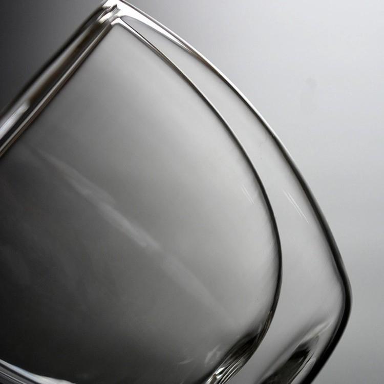 Heat-Resistant Double-Layer Glass Egg-Shaped Cup for Coffee or Milk