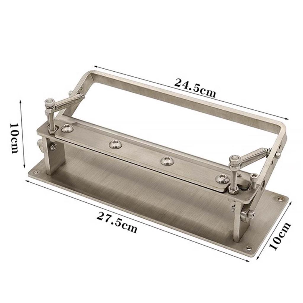 Manual Leather Thinning Machine, Stainless Steel Leather Belt Peeling Skiving Tool