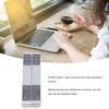 Foldable Laptop Stand Multi Height Adjustment Anti Slip Ergonomic Laptop Stand for Mobile Phone Tablet Laptop