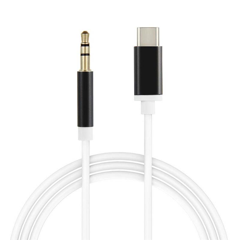 Type-C To 3.5mm Audio Cable Car Headphone Speaker Type C Converter Jack Aux Cord (Digital Version)