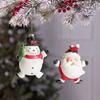 Christmas Colored Shaped Ball Christmas Tree Decor Pendant Christmas Gift Bag Car House Snowman Garland Pendant Christmas Decor