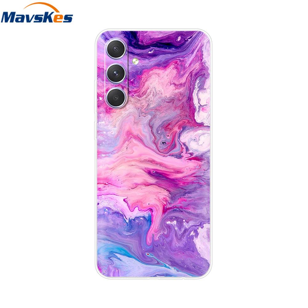 For Samsung Galaxy A24 A14 Case Transparent Soft Silicone TPU Back Cover For SamsungA24 A 24 GalaxyA14 4G Protective Shell Funda