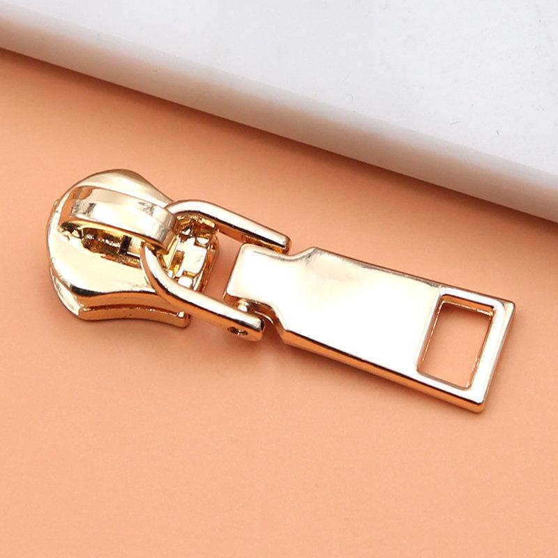Metal Zipper Head Accessories No. 3, No. 5, No. 8, Clothes, Jackets, Bags, Jackets, Universal, Removable Pull Lock.
