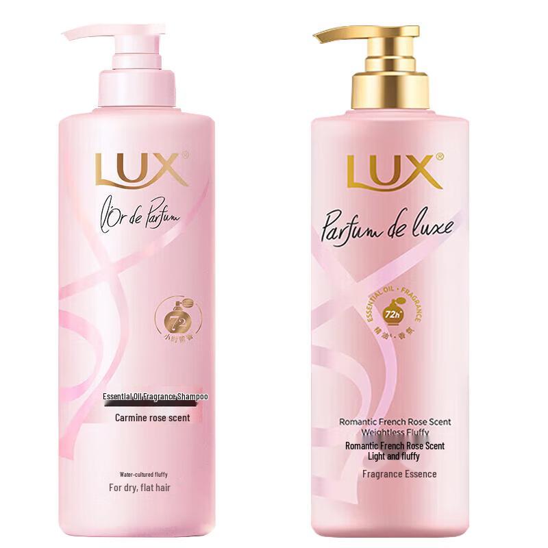 LUX Floral Fragrance Rose Shampoo & Conditioner Set