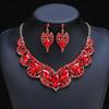 [KK Solis] Necklace and Earring Set, Gorgeous, Social, Competition, Belly Dance, Wedding, Recital, Concert, Stage Costume, Women's Accessories,