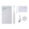 Ultrasonic Electric Toothbrush With Brush Heads, Wireless Charging Base, 5 Modes