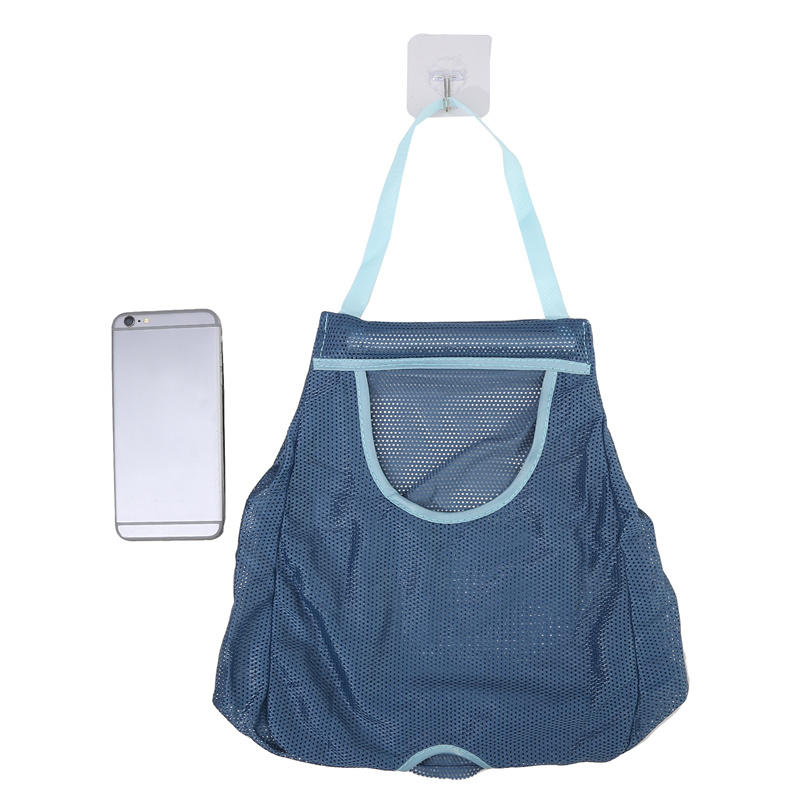 Kitchen Garbage Bag Storage large-capacity Storage Bag Reusable Fruit Vegetable Storage Net Wall Hanging Bags