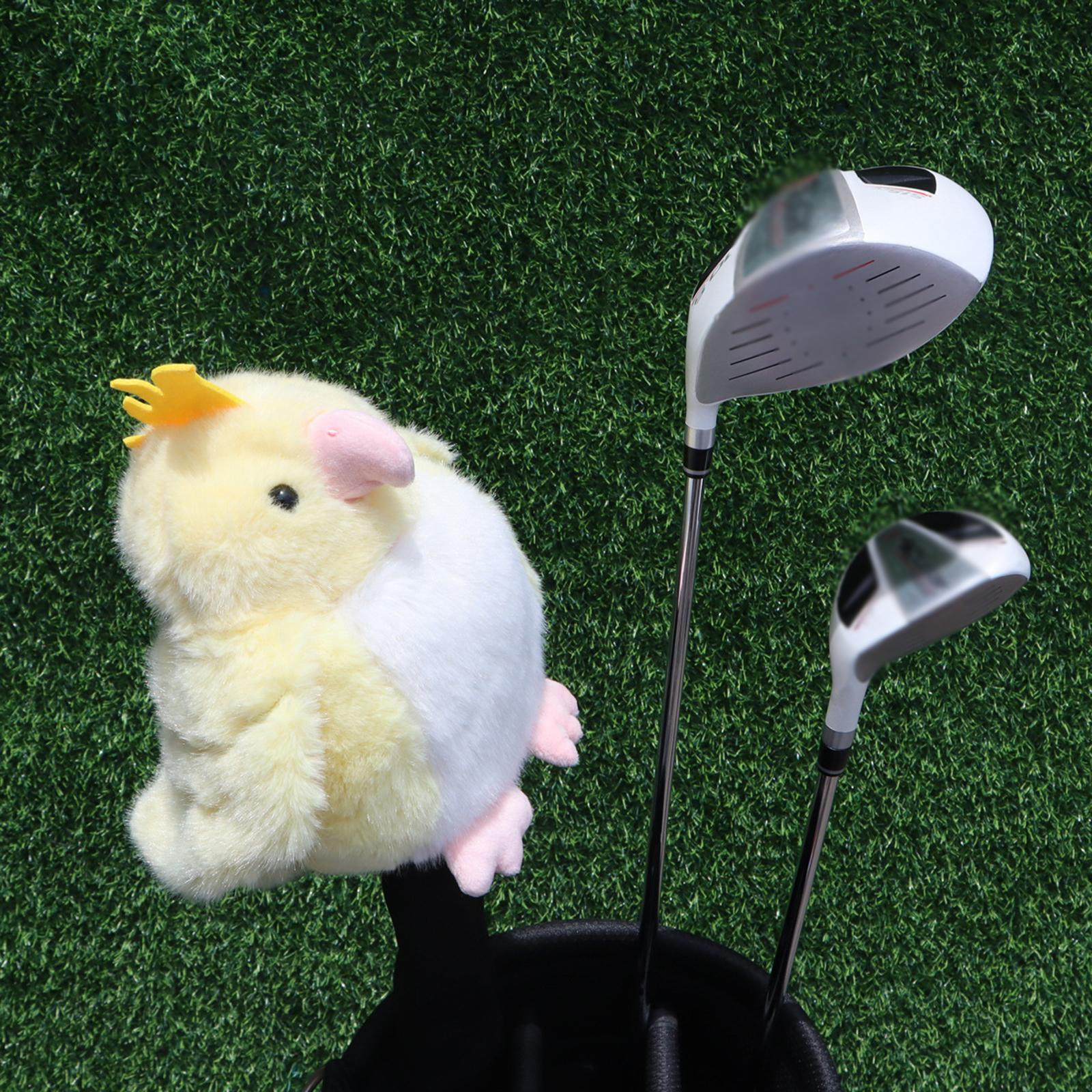 

Чехол на голову драйвера Parrot ,Милый ,Чехол для головы гольф-клуба ,Защитник клуба жёлтый