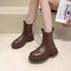 fashion New Crystal Chelsea Ankle Snow Boots 2024 Fashion Winter Women's Shoes Flat Plate Anti slip Sports Casual Shoes