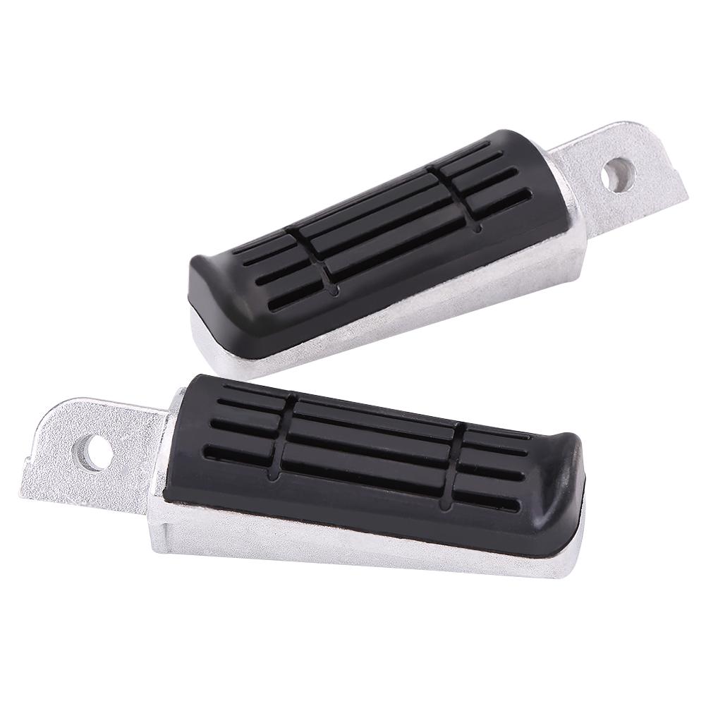 Pair of Front Motorcycle Footrest Pedals Foot Pegs for YAMAHA  XJR400 1200 1300 FZ400