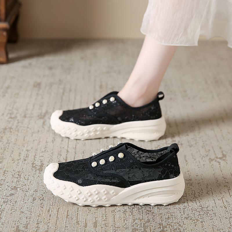 Fashion CRLAYDK Women's Loafers Casual Slip On Comfort Ladies Lightweight Walking Flats Breathable Moccasins Summer Work Soft Shoes