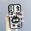 KEYSION Shockproof Case for Redmi Note 10 Pro 4G 5G 10S with Lanyard Soft Silicone Cute 3D Cartoon Doll Phone Back Cover for Xiaomi POCO M5S