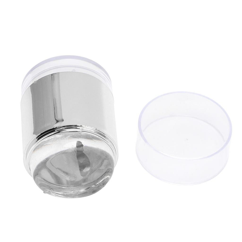 Nail Art Stamper Kit Strong Adhesive Clear Double Headed Nail Art   Stamper with Lace Floral Pattern Board