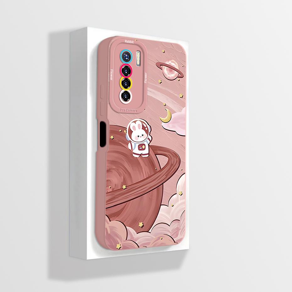 For Tecno Camon 17 Pro Phone Case Aesthetic Full Protection Liquid Silicone Funda for Tecno Camon 17P 17Pro Camon17 Back Cover