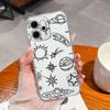 For Oppo Reno 14F 5G Phone Case Leisure Style Patterns Soft Silicone TPU Transparent Lightweight Cover For Oppo Reno14 F Capa