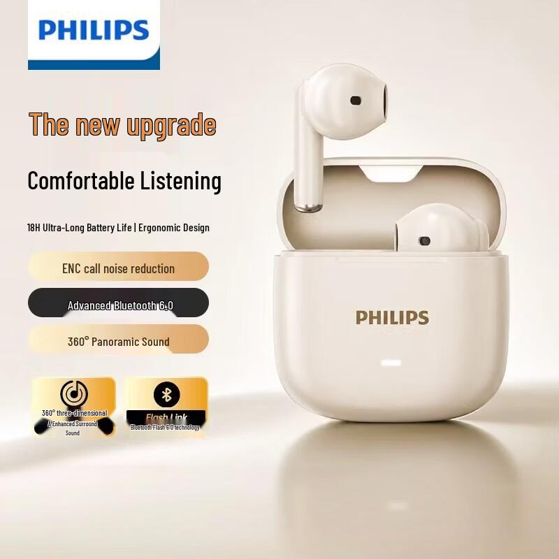 Philips TAT1420 Wireless Semi-in-ear Earbuds