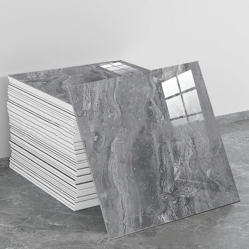 10-50PCS Imitation Marble 3D Ceramic Tile Wall Renovation Decoration Sticker Waterproof Self-adhesive Homeelf-adhesive Wallpaper