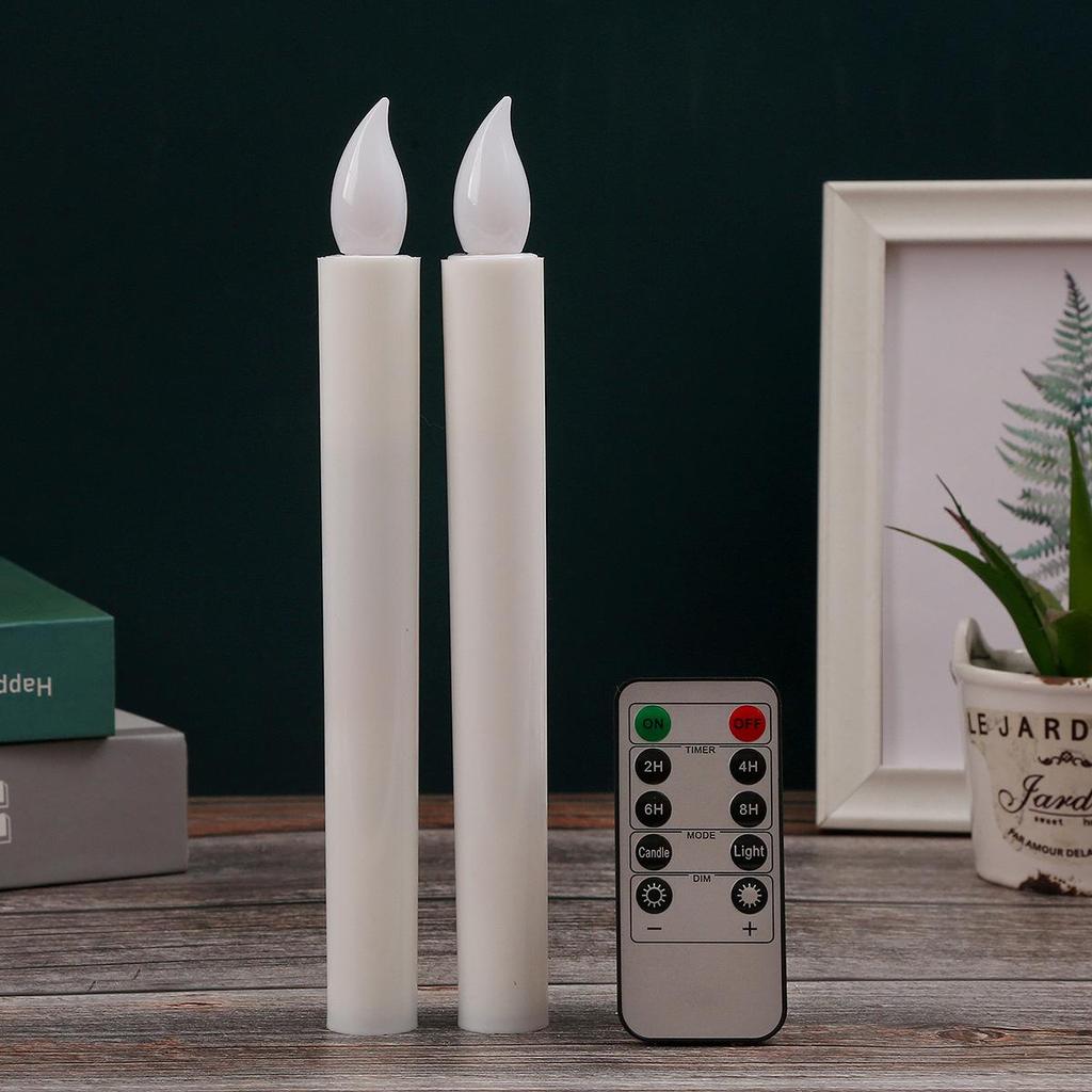 LED Flameless Long Pole Candle Light for Church, Wedding, Venue Decor