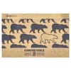 Lunchskins, Paper Snack Bags, Bears, 50-Count
