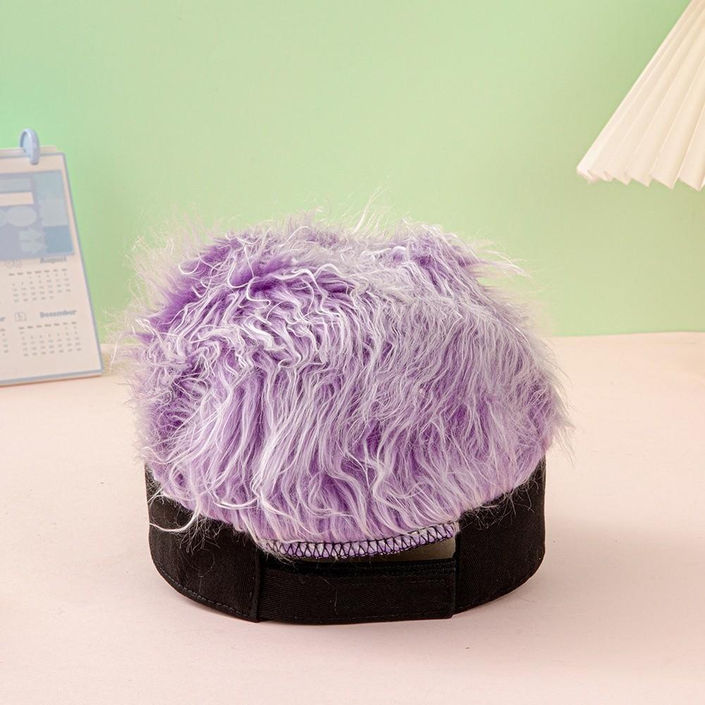 Multicolor Wig Hat UV Protection Men's Sunshade Cap Funny Hairpiece Baseball Cap Performance