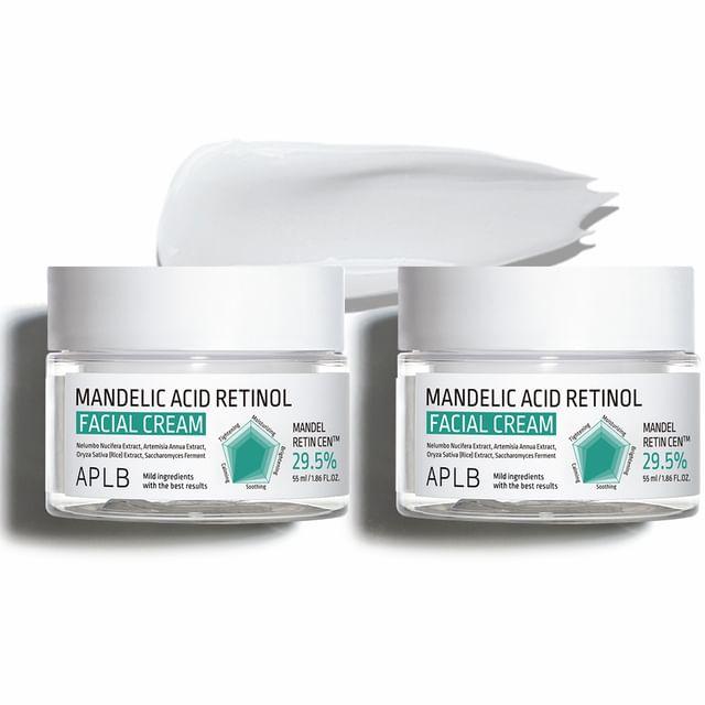APLB - Mandelic Acid Retinol Facial Cream Set 55ml x 2 pcs