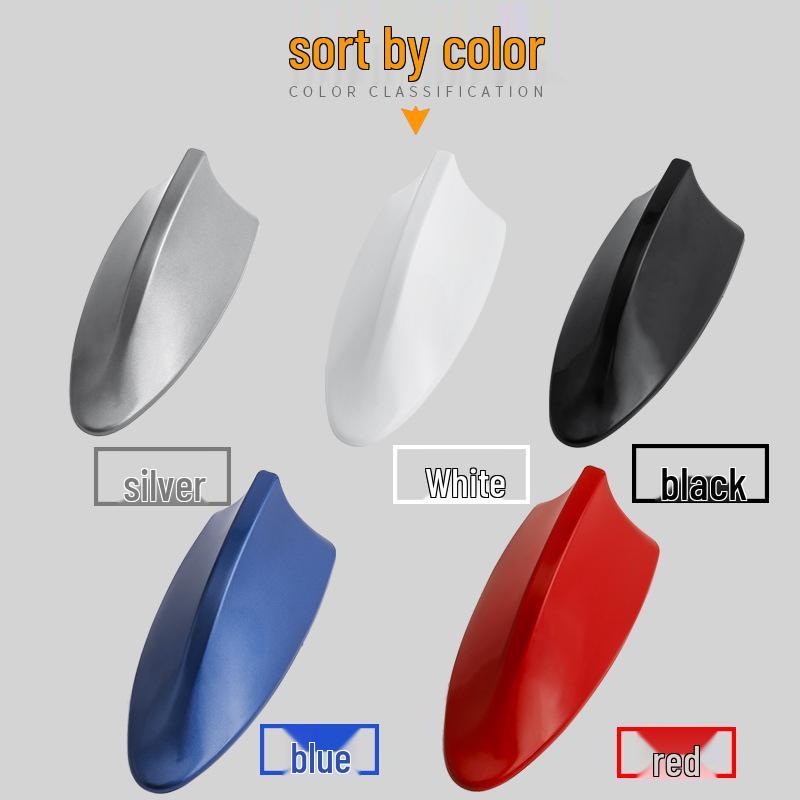 Universal Car Roof Shark Fin Antenna with Signal Enhancement