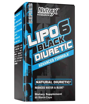 LIPO-6 BLACK DIURETIC, 80 Caps