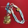 Pure Gold Tian Guan Ci Fu Mobile Phone Gourd Keychain Ornament Gift