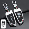 YABBF1 For BMW New 2025 Zinc Alloy Silica Gel Car Key Case Full Cover for BMW X1 X3 X4 X5 F15 X6 F16 G30 7 Series G11 F48 F39 520 525 F