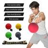 Boxing Speed Ball Head-mounted PU Punch Ball MMA Muay Thai Fighting Training Hand Eye Reaction Home Sandbag Gym Boxing Equipment