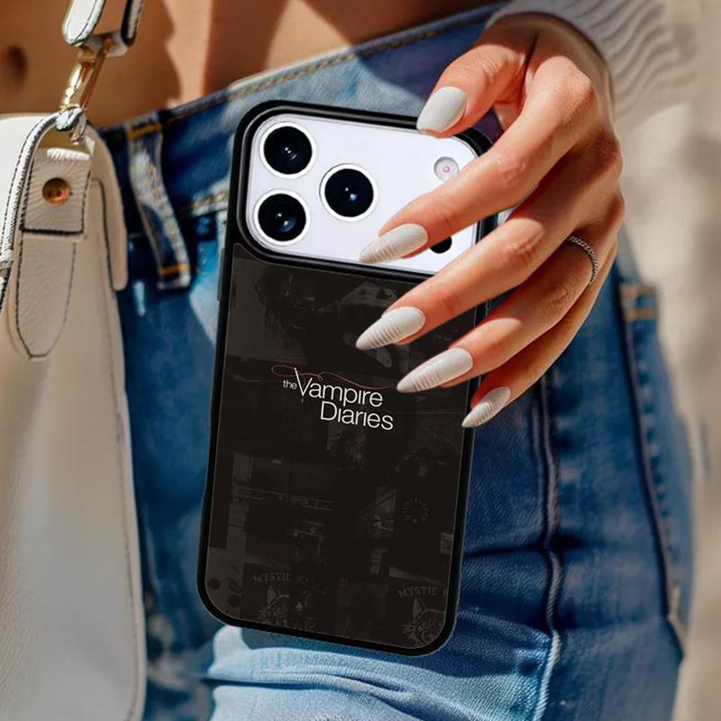 The Vampire Diaries TV Show Phone Case For iPhone 17 Air 14 15 13 12 Max Cover For Apple 16e 11 Pro Max Plus Coque