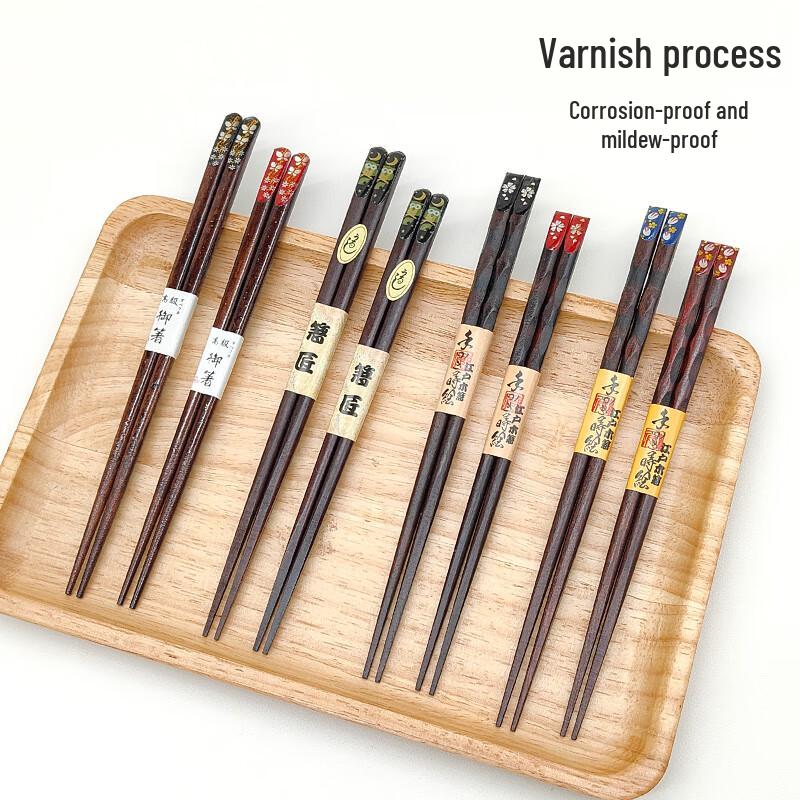 Baixinsi Japanese Chopsticks 2-Pair Gift Set