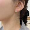 Women's Daily Accessory Ribbon Swallow Pearl Earrings