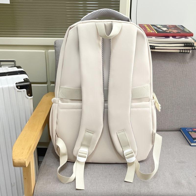 New High-value and Fresh Macaron Backpack, Lightweight and Large-capacity Backpack for Junior High School Students