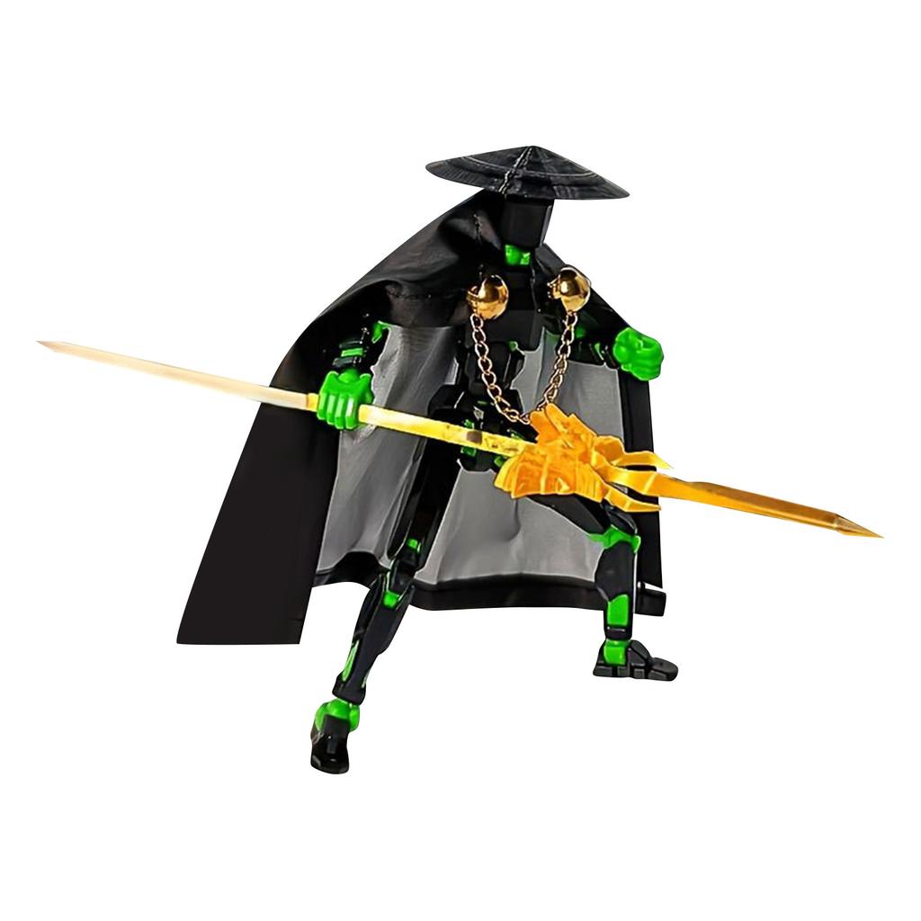 New Titan Dummy 13 Action Figur 3D Printed Dolls Figurine T13 Multi-Jointed Movable Lucky New Death/Swordsman Toy Model