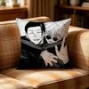 Satoru Gojo And Suguru Geto Pillow Case Pattern Printed Pillowcase For Living Room Sofa Cushion Cover