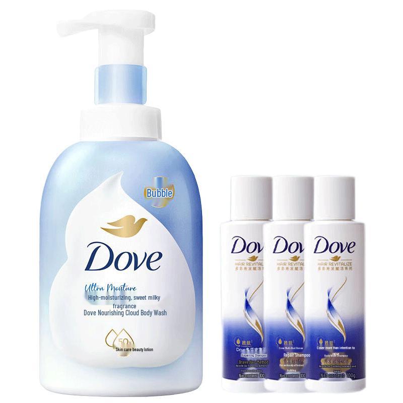 

Dove Deeply Nourishing Shower Foam & Shampoo Bundle