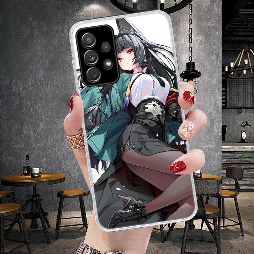 Hoshimi Miyabi Zenless Zone Zero ZZZ Soft Phone Case For Samsung Galaxy A13 A14 A15 A16 A17 A53 A54 A55 A56 A57 A33 A34 A35 A36