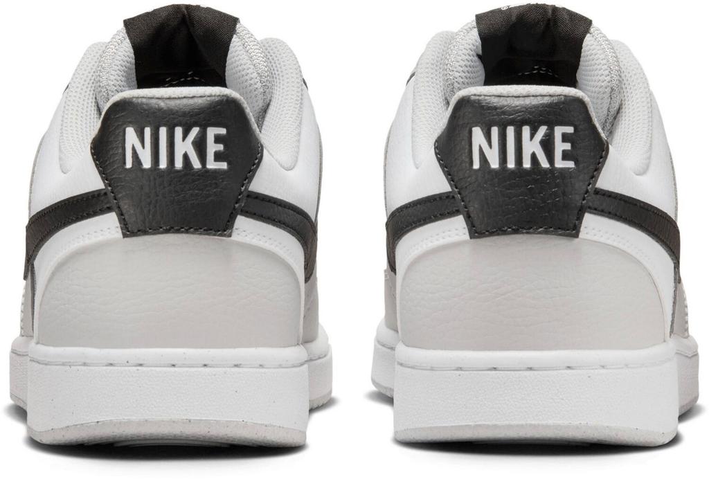 Кроссовки Nike Court Vision Low серый туман/черно-белый